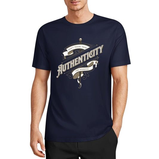 Unisex Short Sleeve T-shirt - Authenticity (Dark Colours)