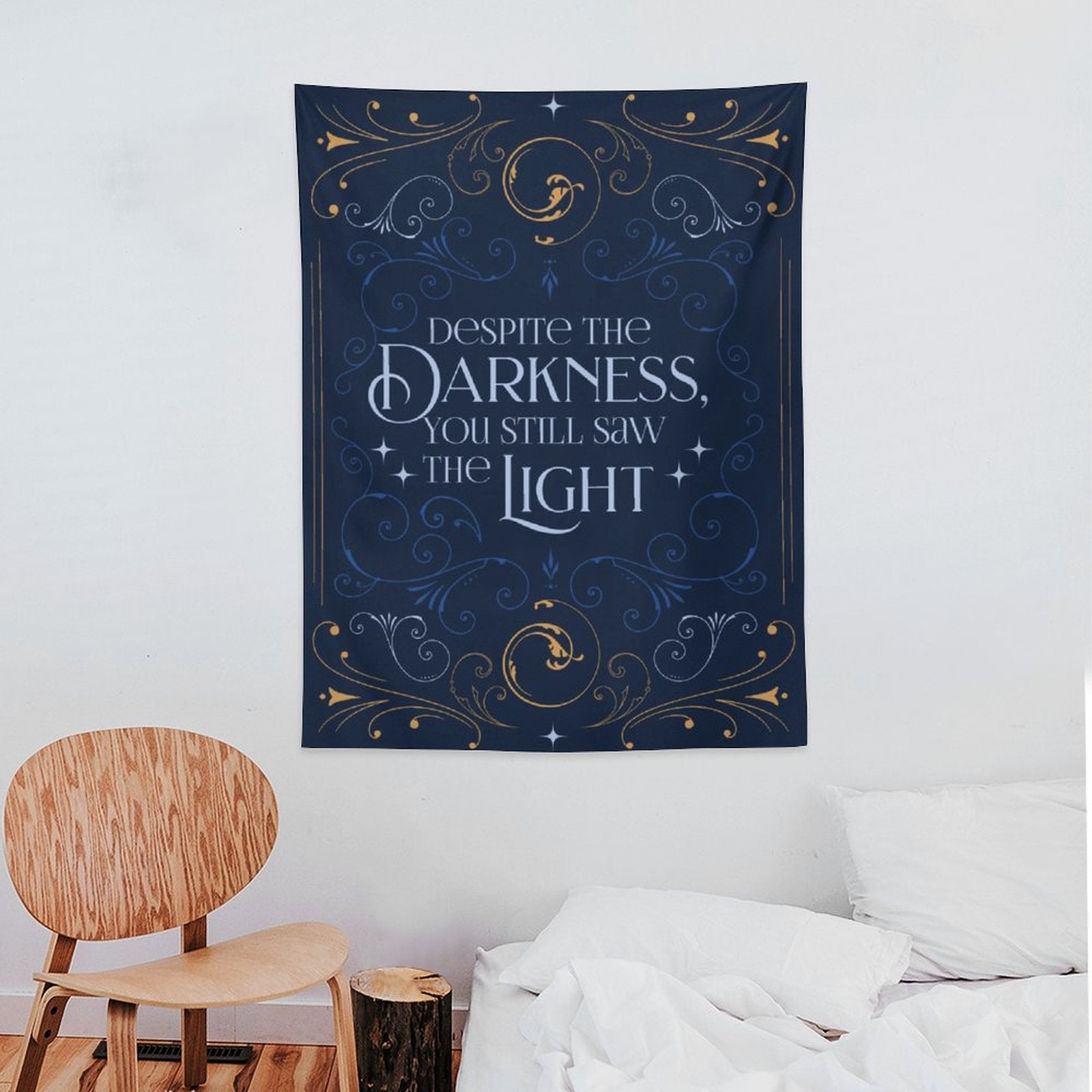 Tapestry Wall Art - Despite the Darkness