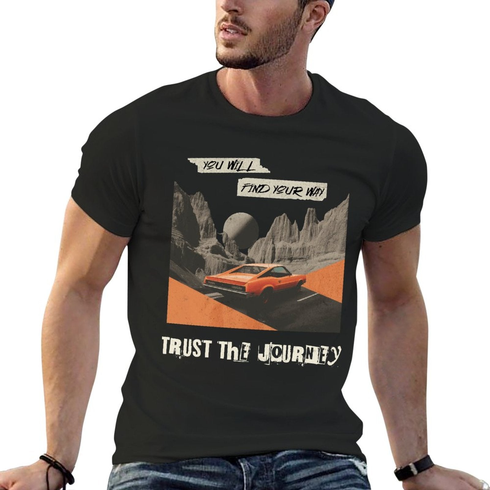 Men's Short Sleeve T-shirt - Trust the Journey