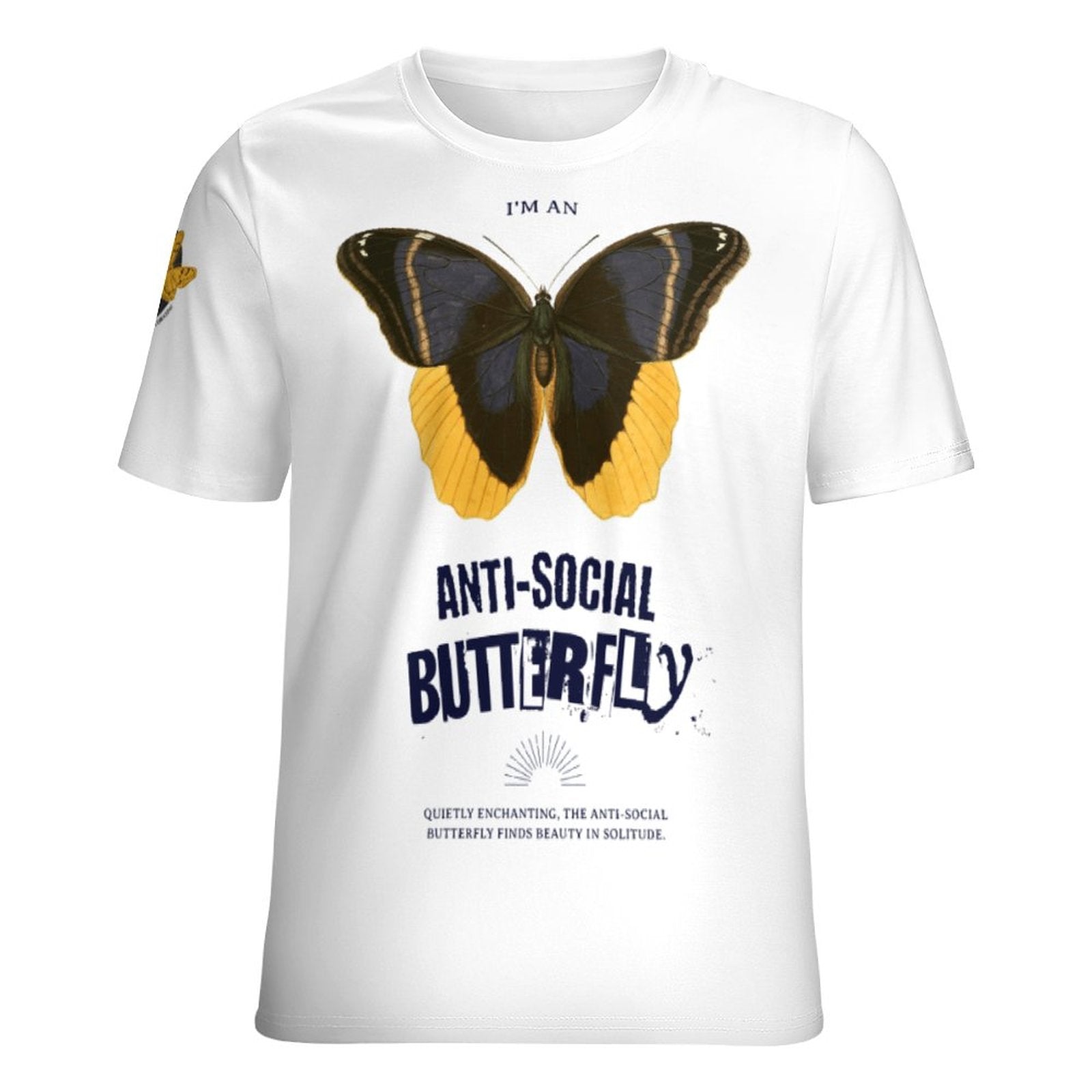 Camiseta de mujer - Mariposa antisocial