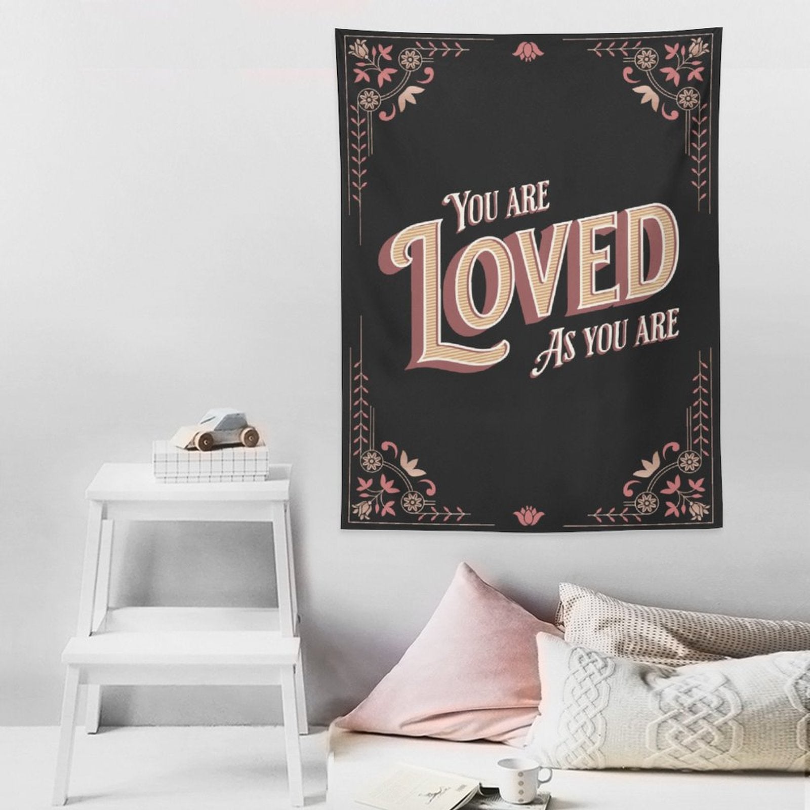 Tapestry Wall Art - You Are Loved As You Are