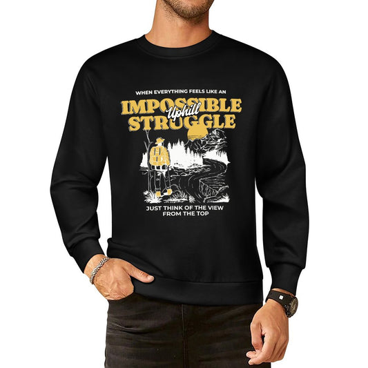 Men's Sweatshirt - Uphill Struggle