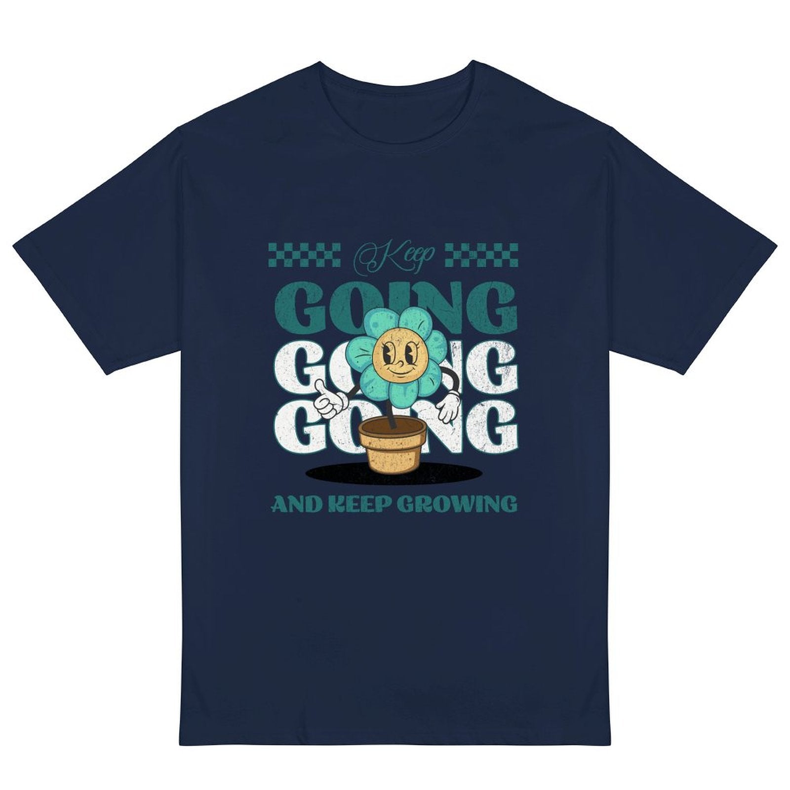 Camiseta retro para mujer - Keep Going