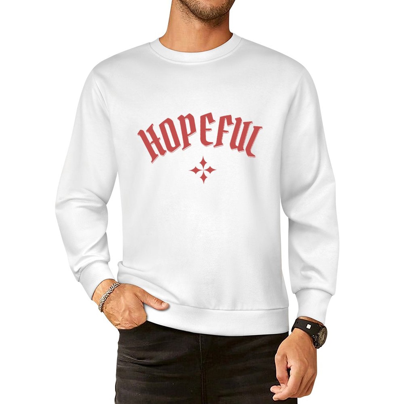 Men's Sweatshirt - Hopeful