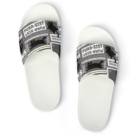 Women's Slides - Paws-itive (Grey)