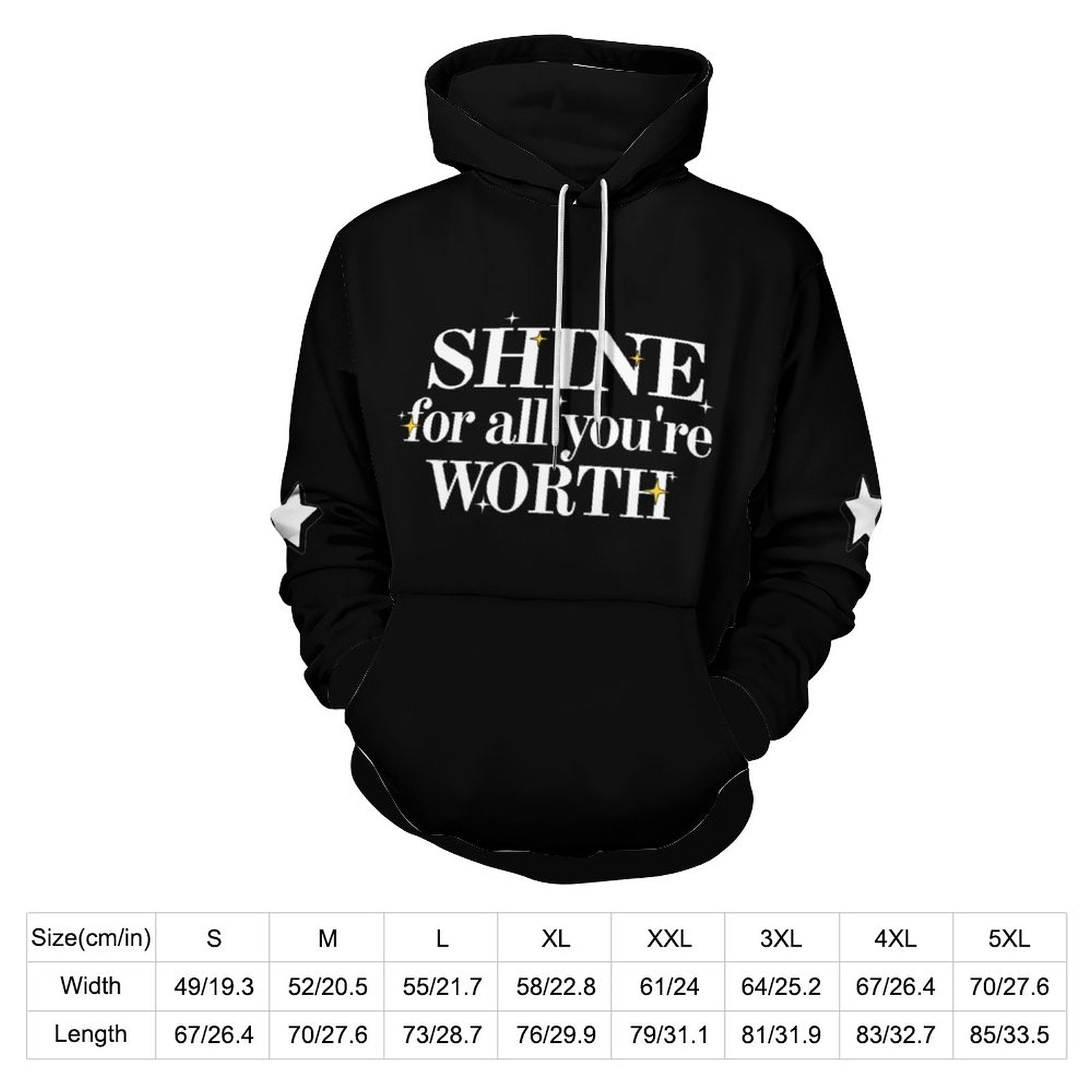 Women's Hoodie - Shine For All You're Worth