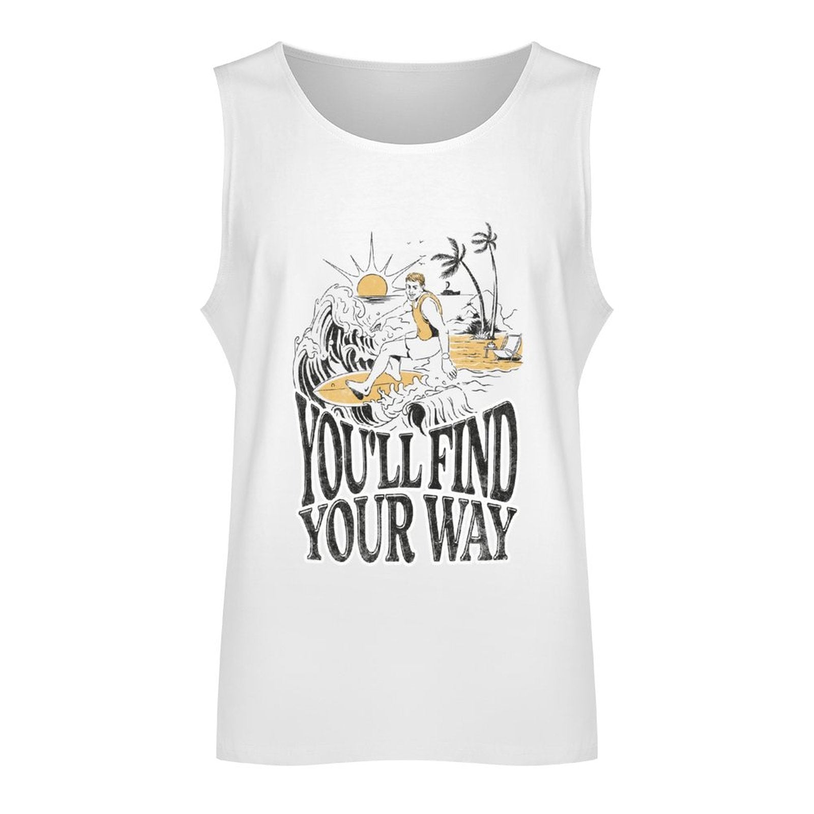 Men's Athletic Tank - You'll Find Your Way