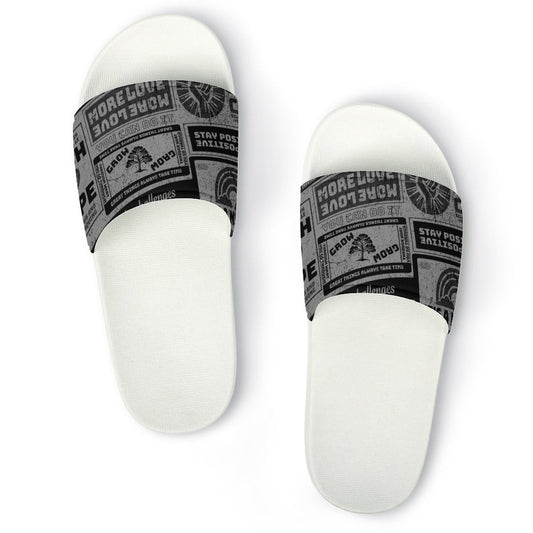 Unisex Slides - You Can Do It (Grey)