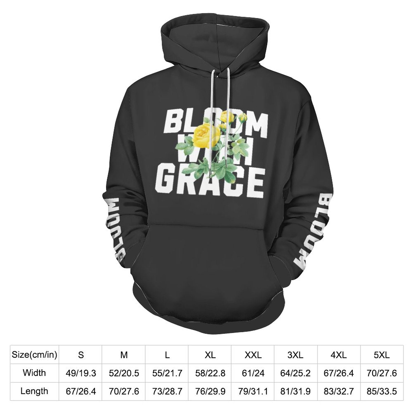 Sudadera con capucha para mujer - Bloom With Grace