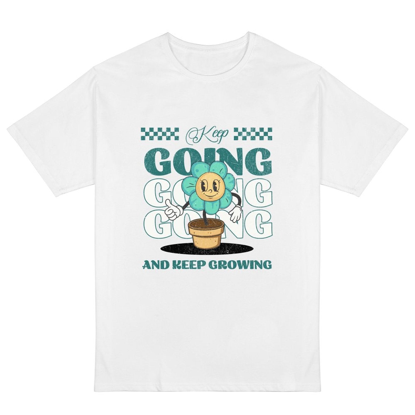 Camiseta retro para mujer - Keep Going