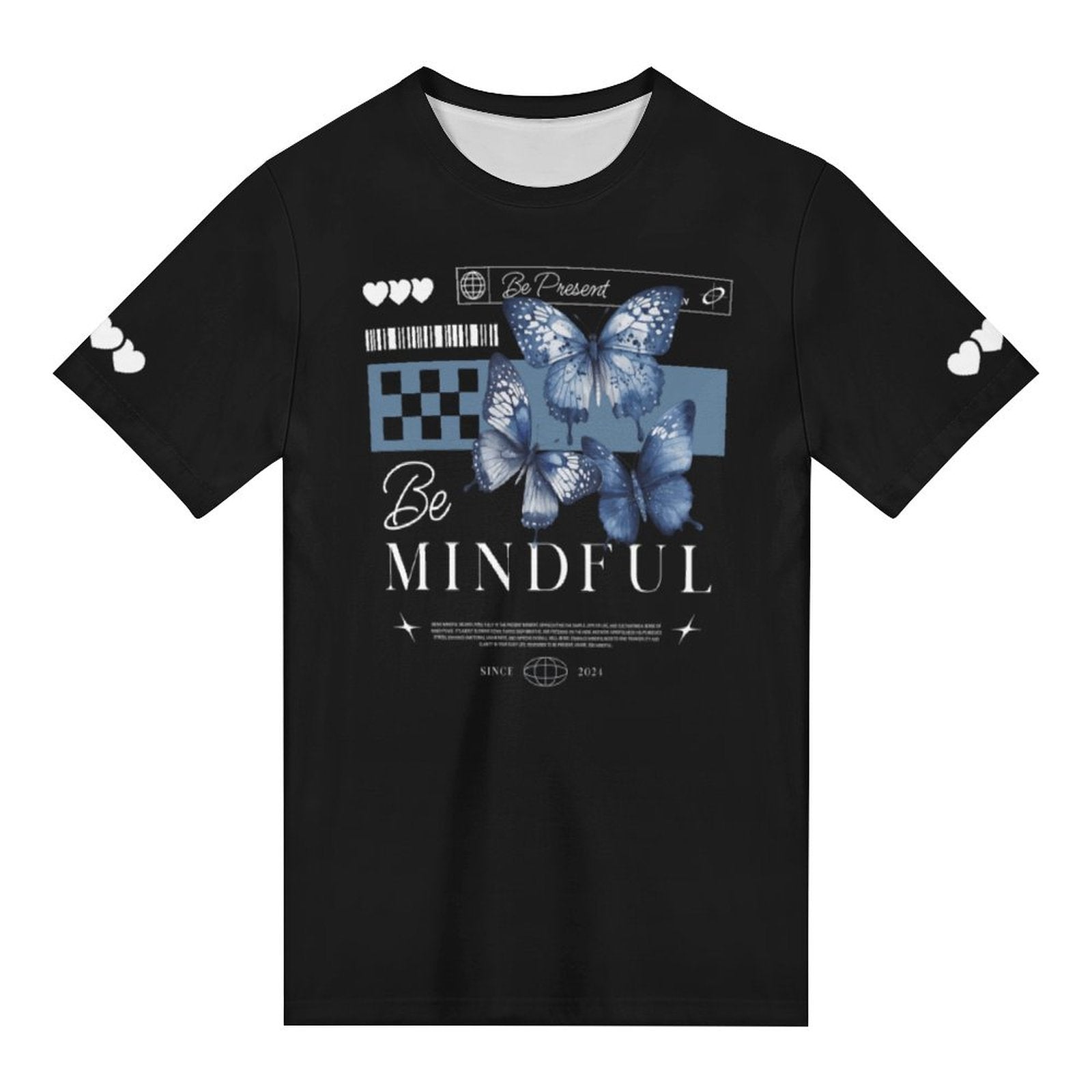 Women's Athletic T-Shirt - Be Mindful