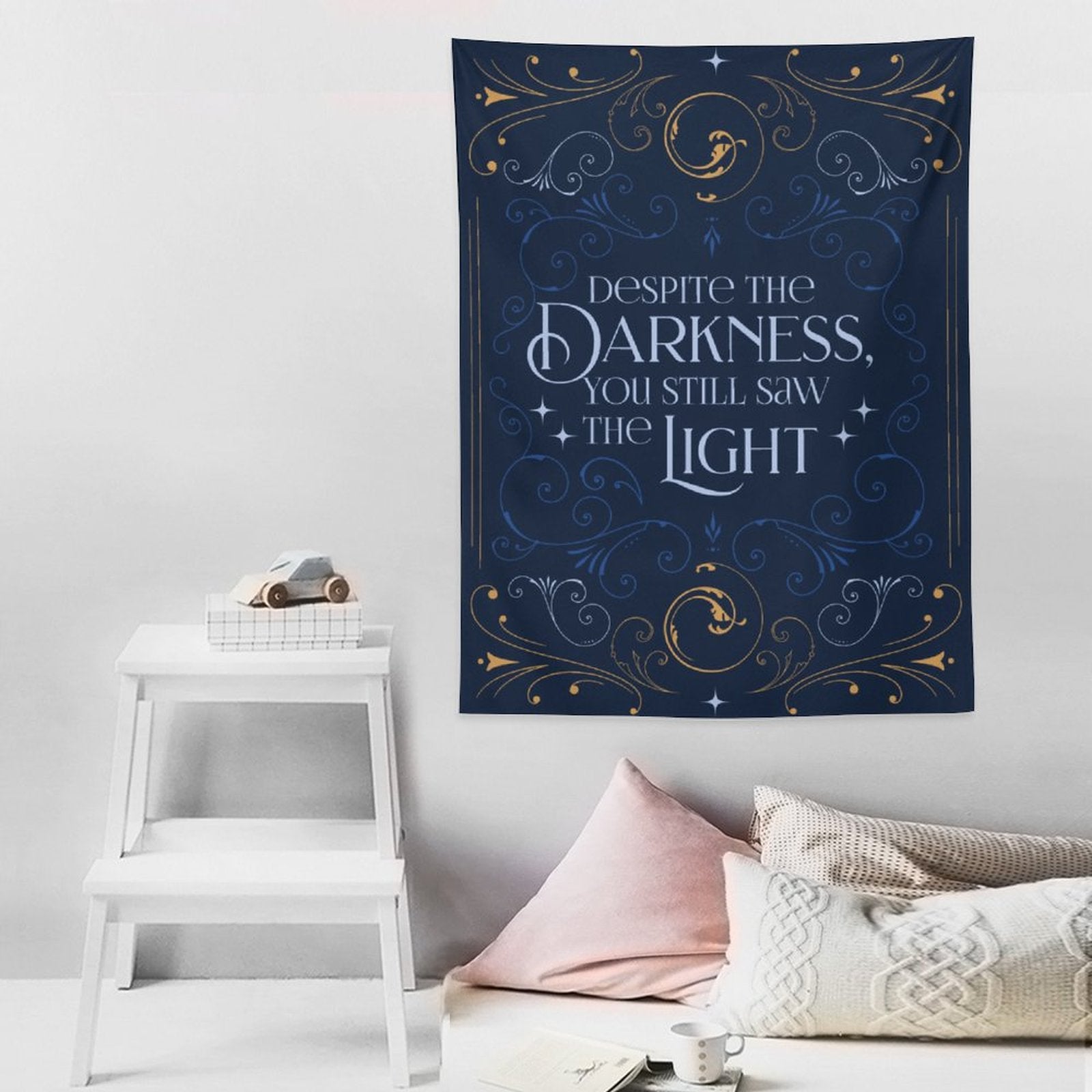 Tapestry Wall Art - Despite the Darkness