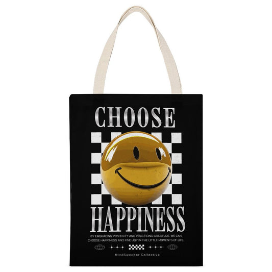 Canvas Tote Bag - Choose Happiness