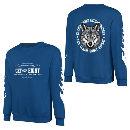 Men's Sweatshirt - Failure Fuels Future Success (Blues)