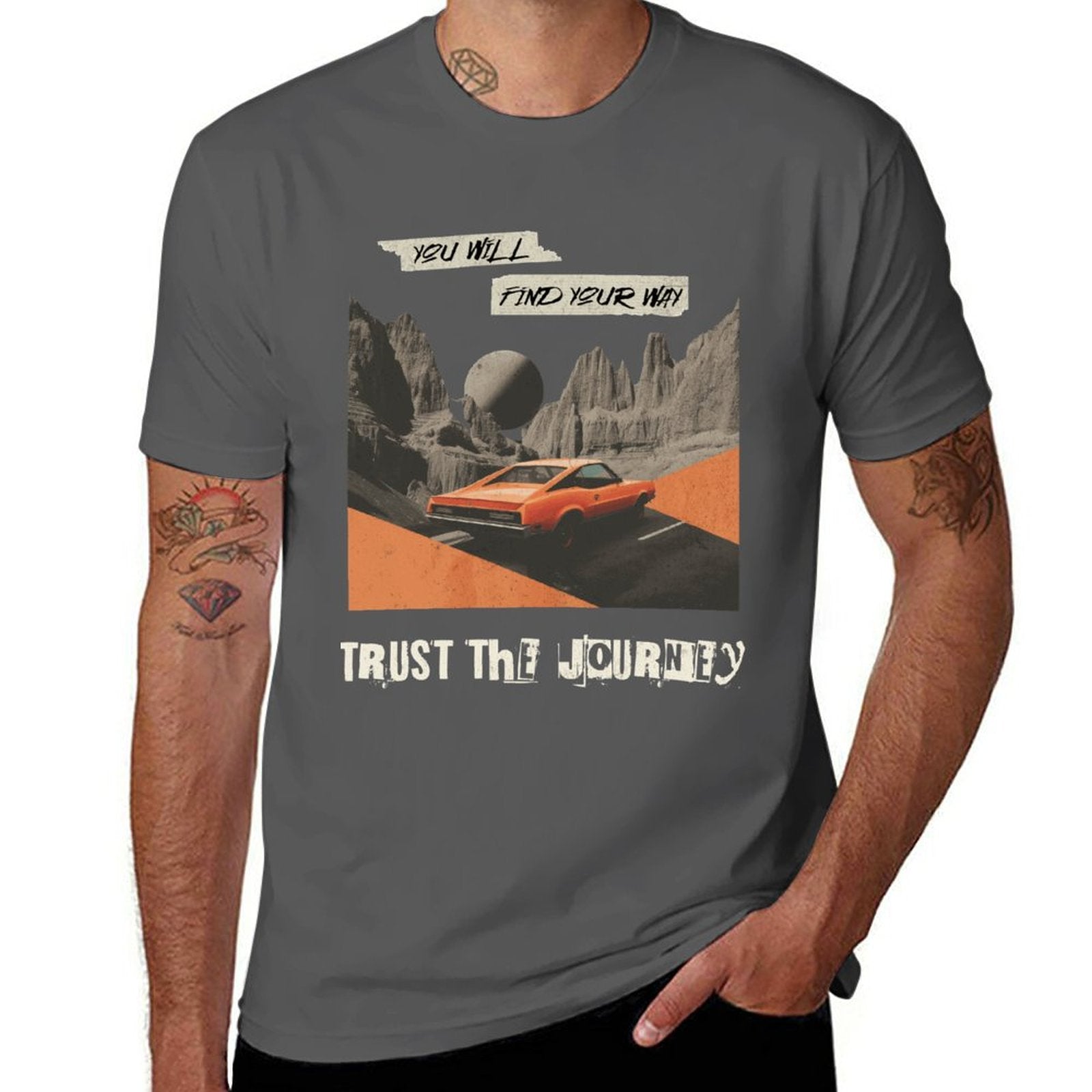 Men's Short Sleeve T-shirt - Trust the Journey