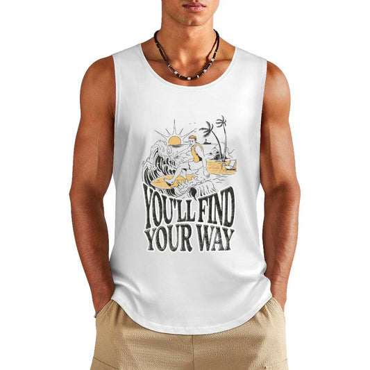 Men's Athletic Tank - You'll Find Your Way