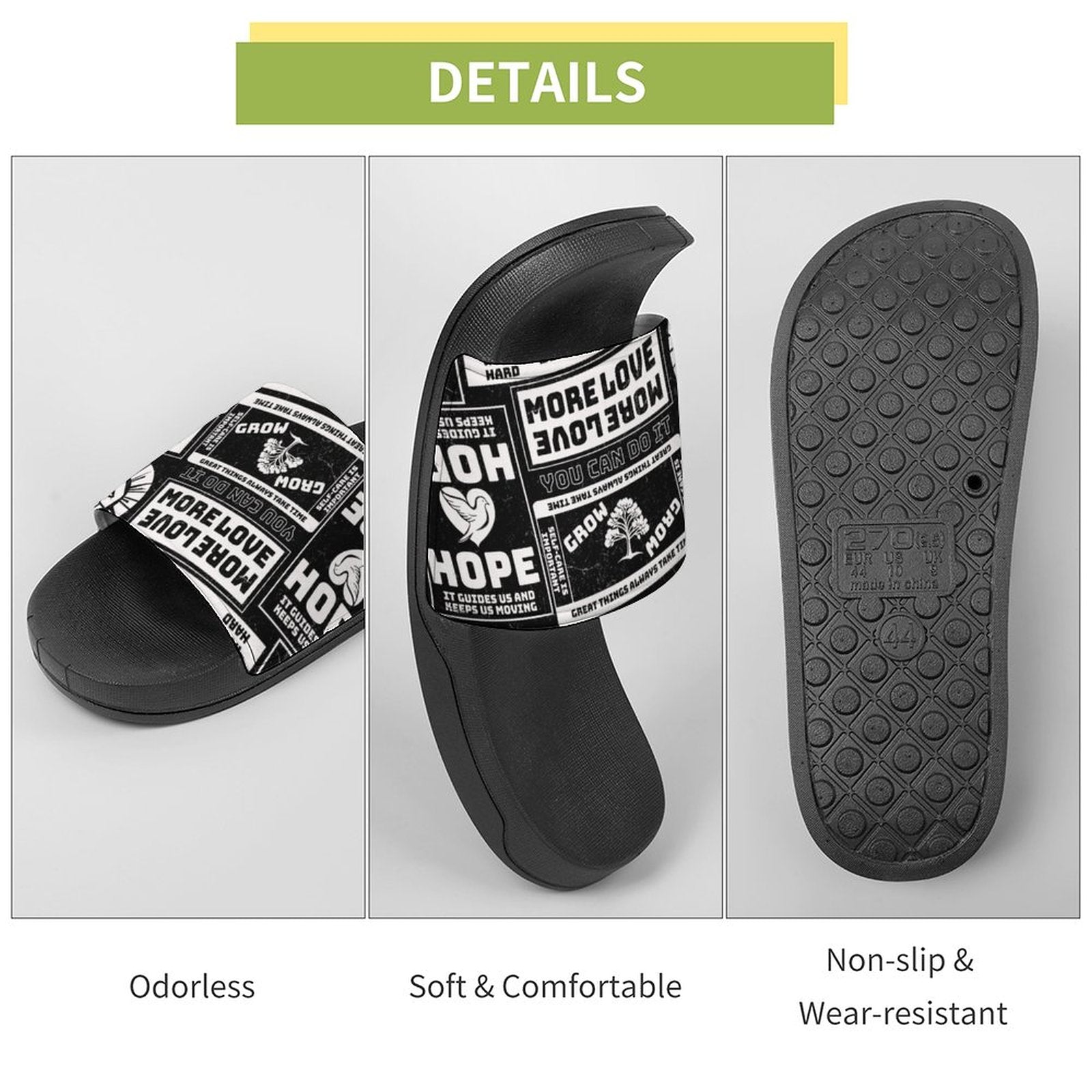 Unisex Slides - You Can Do It