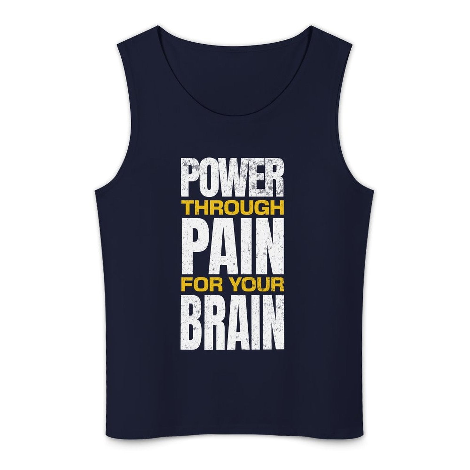 Men's Athletic Tank - Power Through Pain