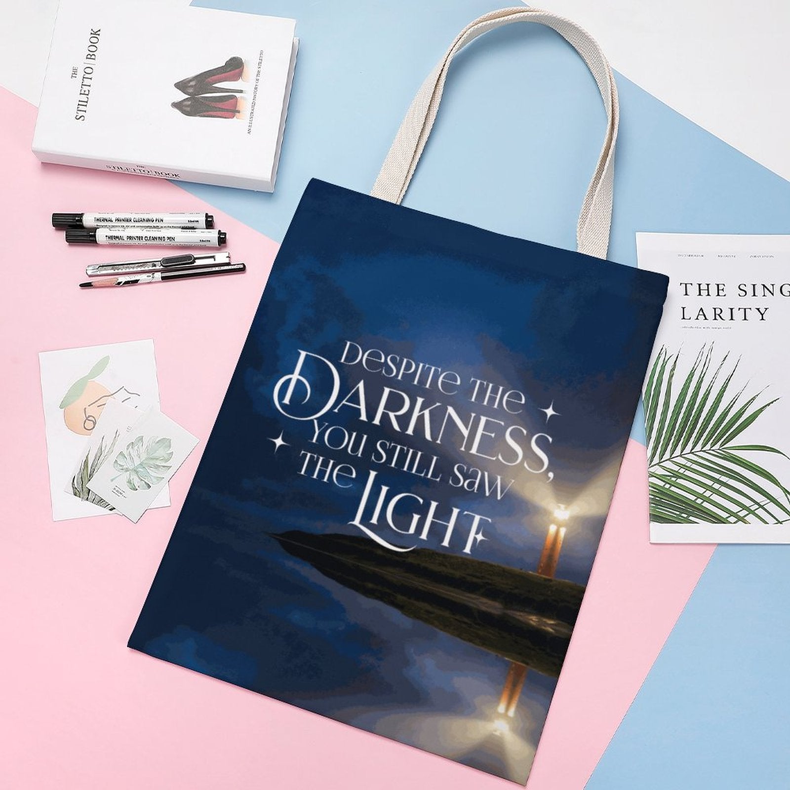 Canvas Tote Bag - Despite the Darkness