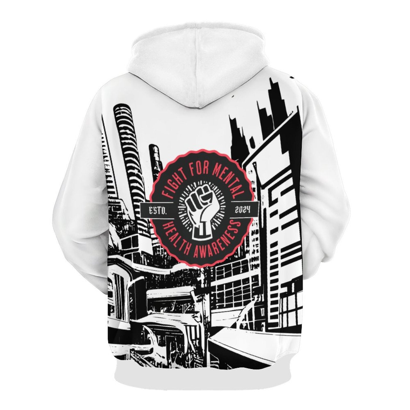 Men's Hoodie - Fight for Mental Health