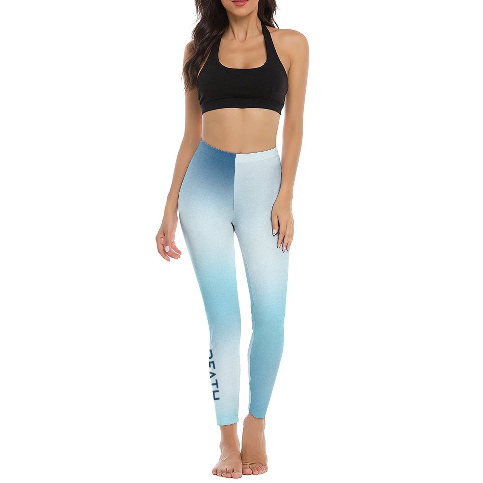 Women's Hot Yoga Pants - Deep Breath