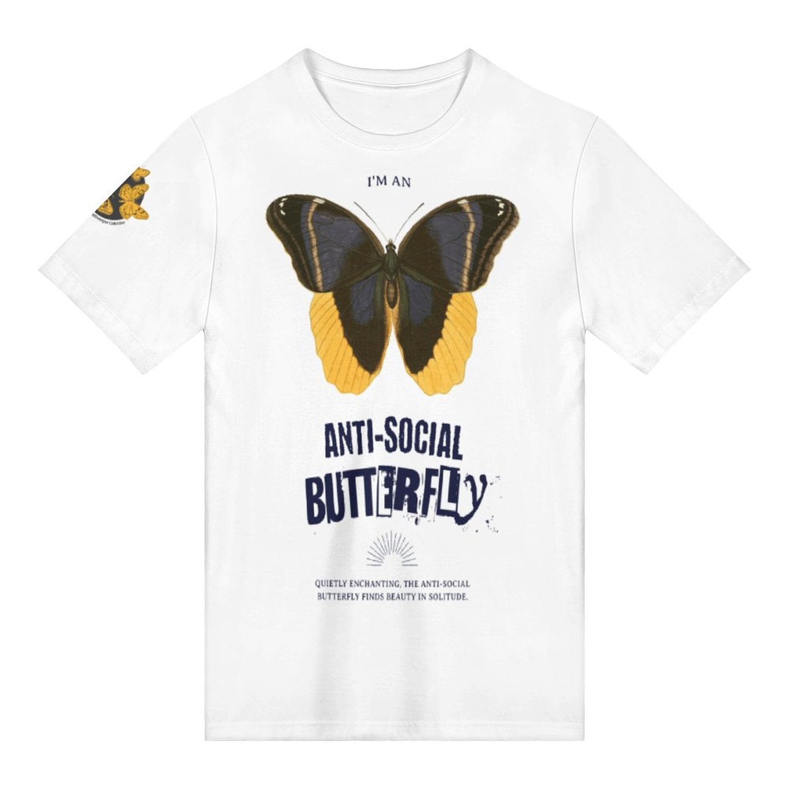 Camiseta de mujer - Mariposa antisocial