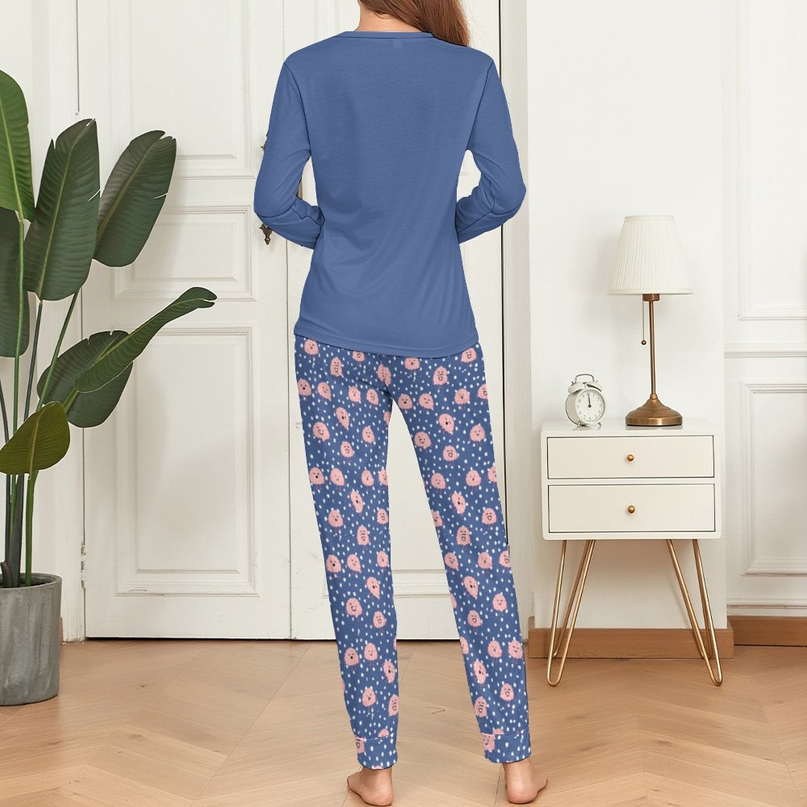 Women's 2-Piece Pj Set - Be Kind to Your Mind