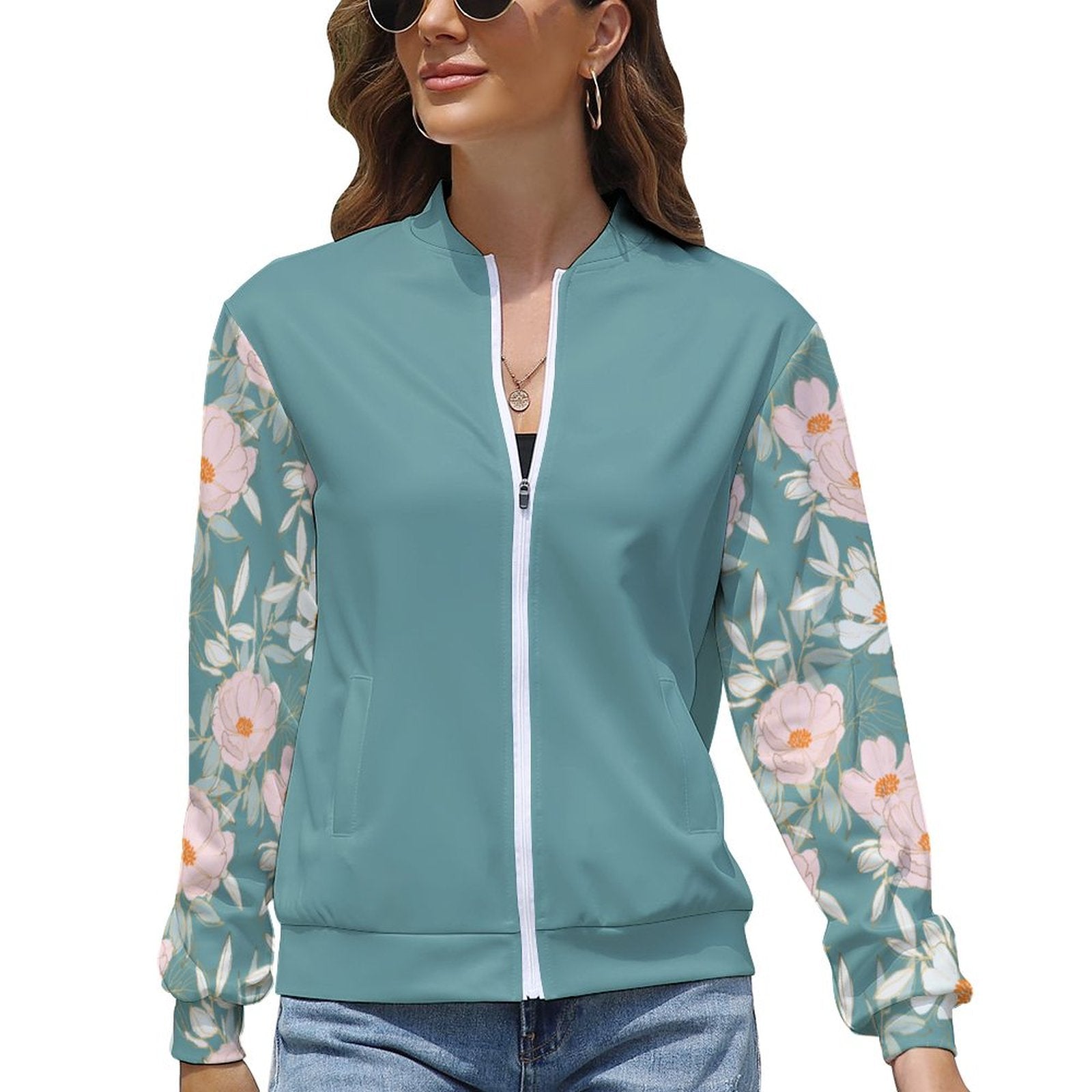 Women's Zipper Jacket - Small Steps Everyday