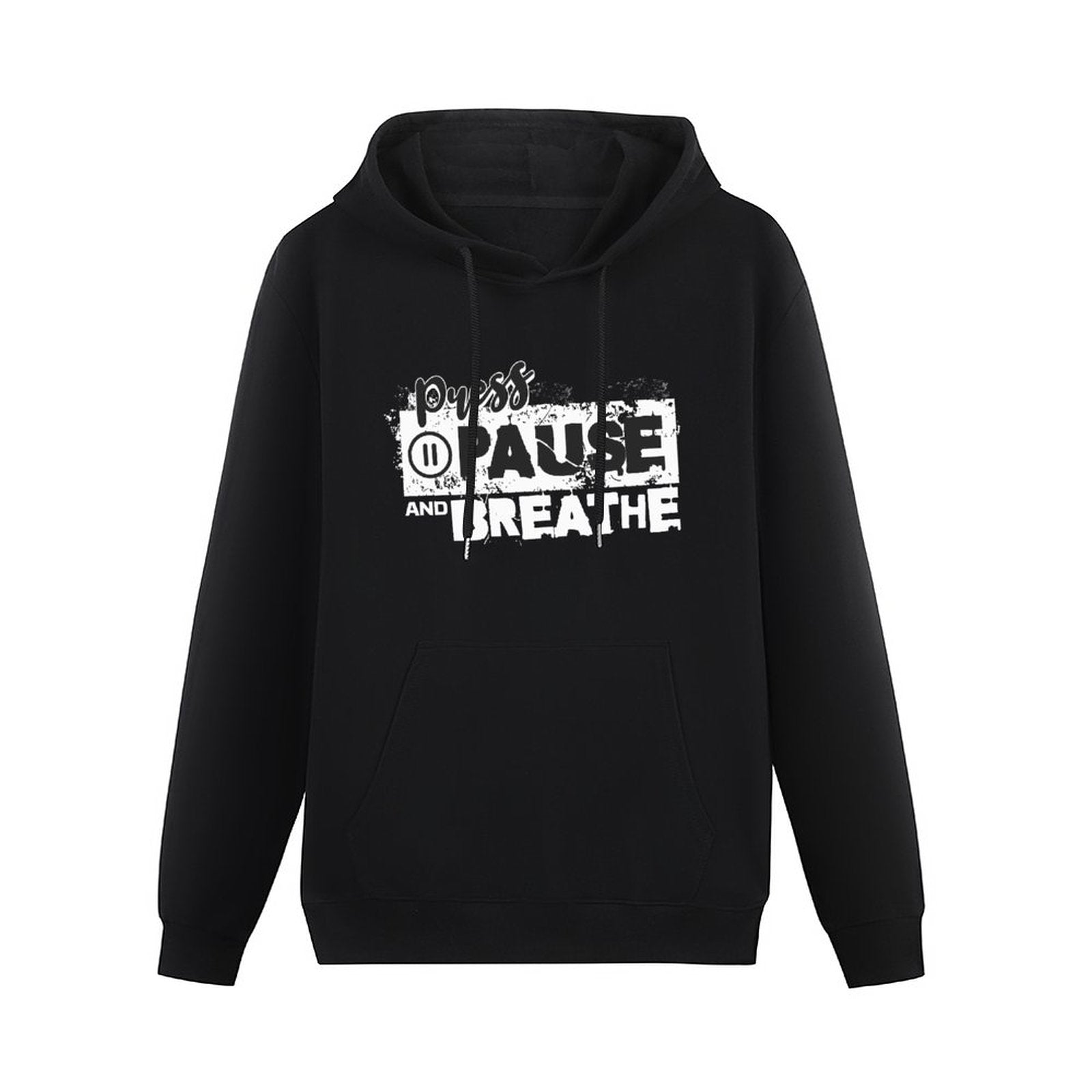 Women's Hoodie - Press Pause and Breathe