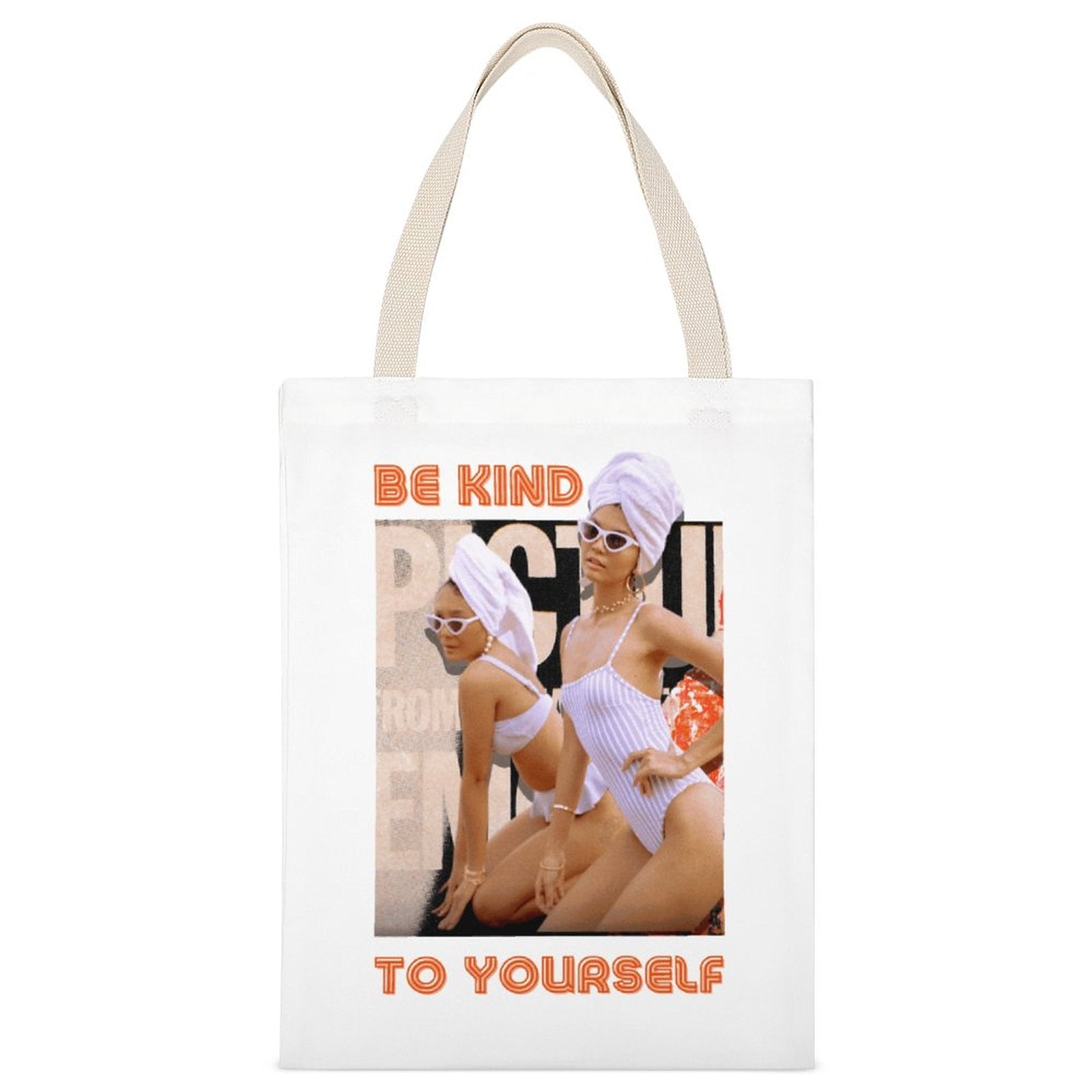 Tote Canvas Bag - Be Kind to Yourself