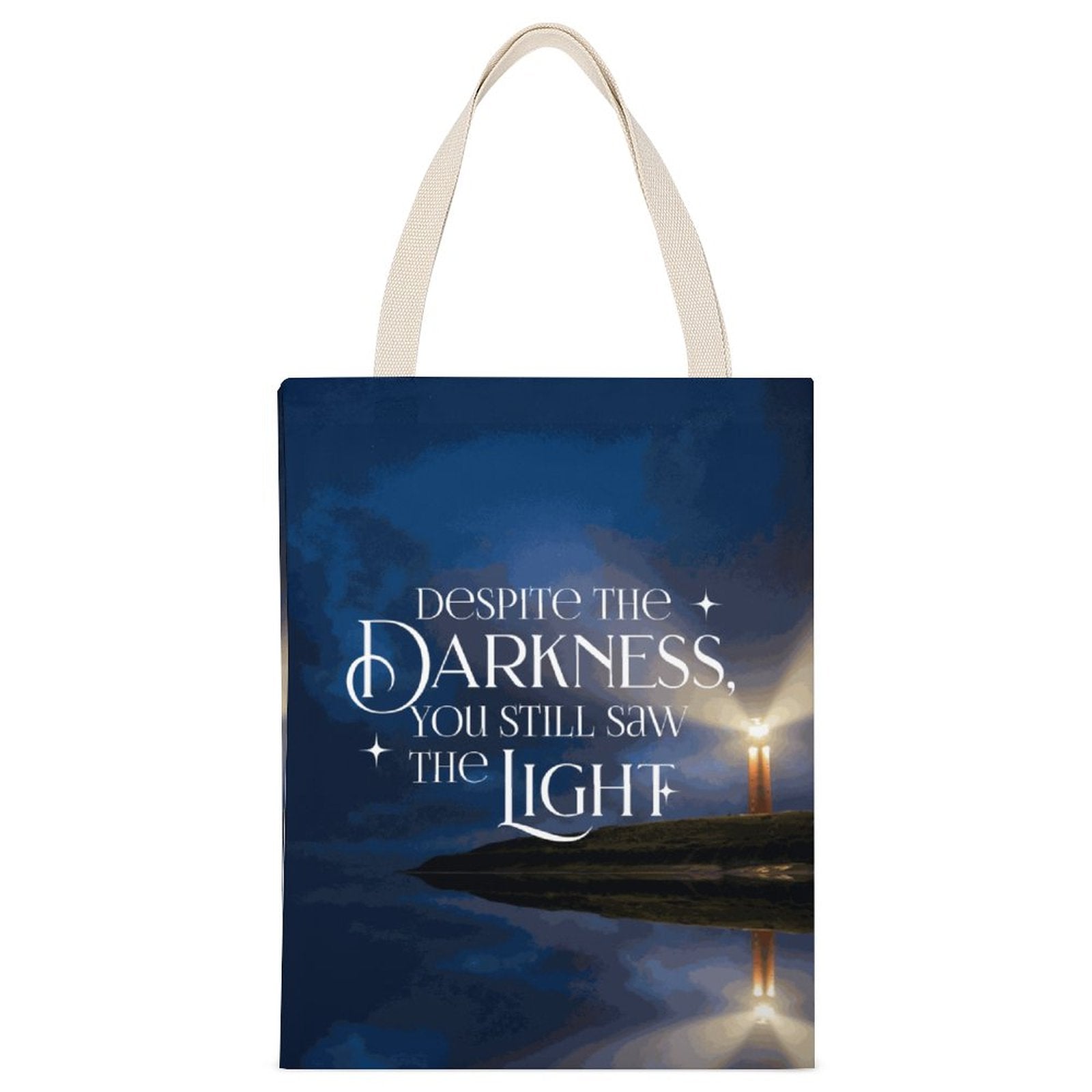 Canvas Tote Bag - Despite the Darkness