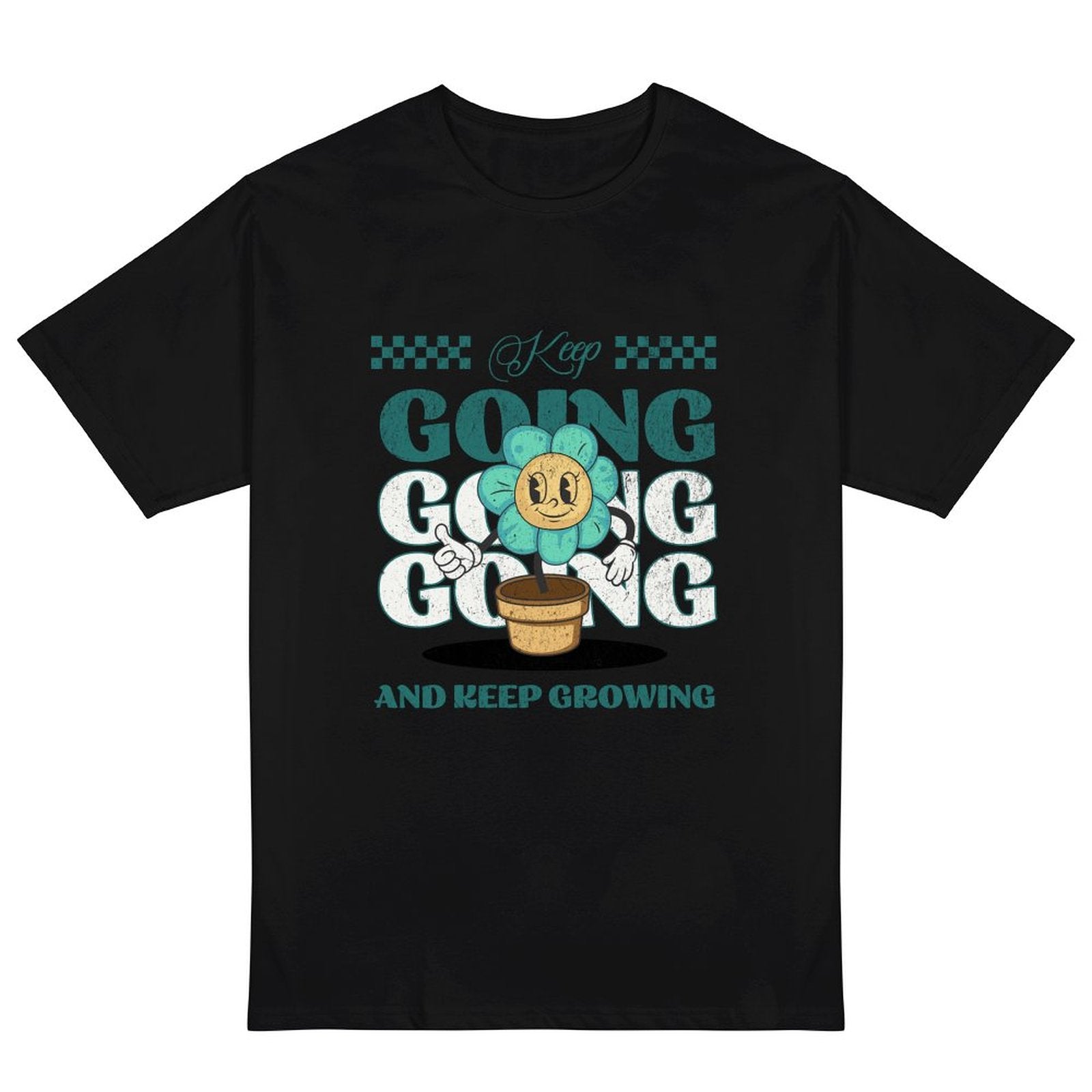 Camiseta retro para mujer - Keep Going