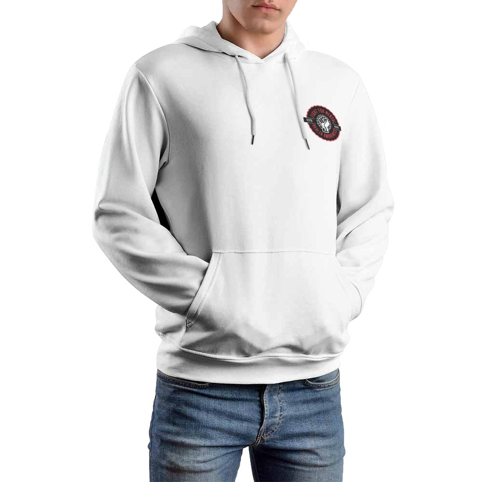 Men's Hoodie - Fight for Mental Health