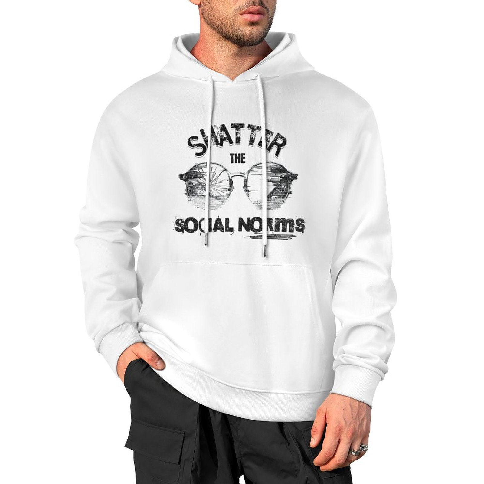 Men's Hoodie - Shatter the Social Norms