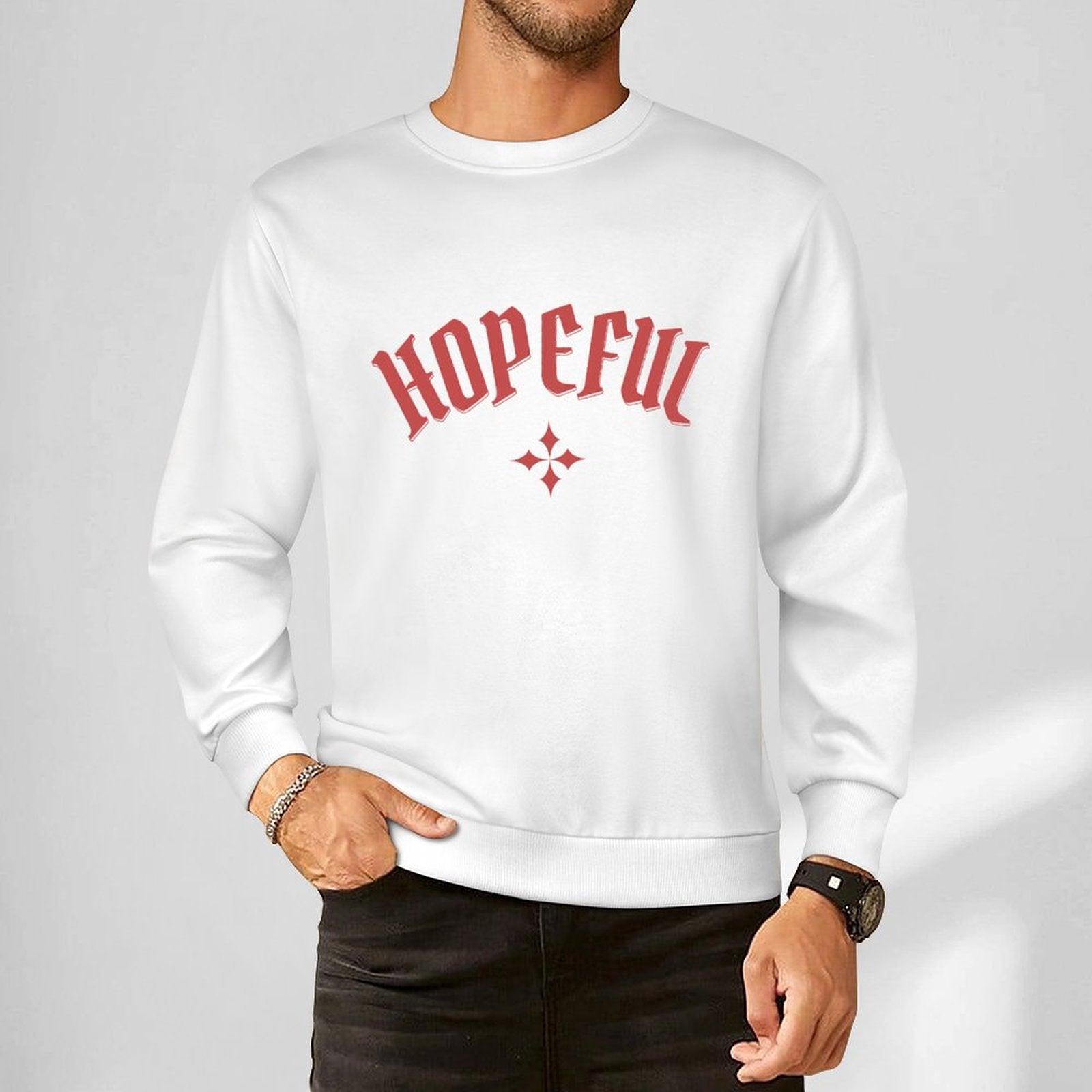 Men's Sweatshirt - Hopeful