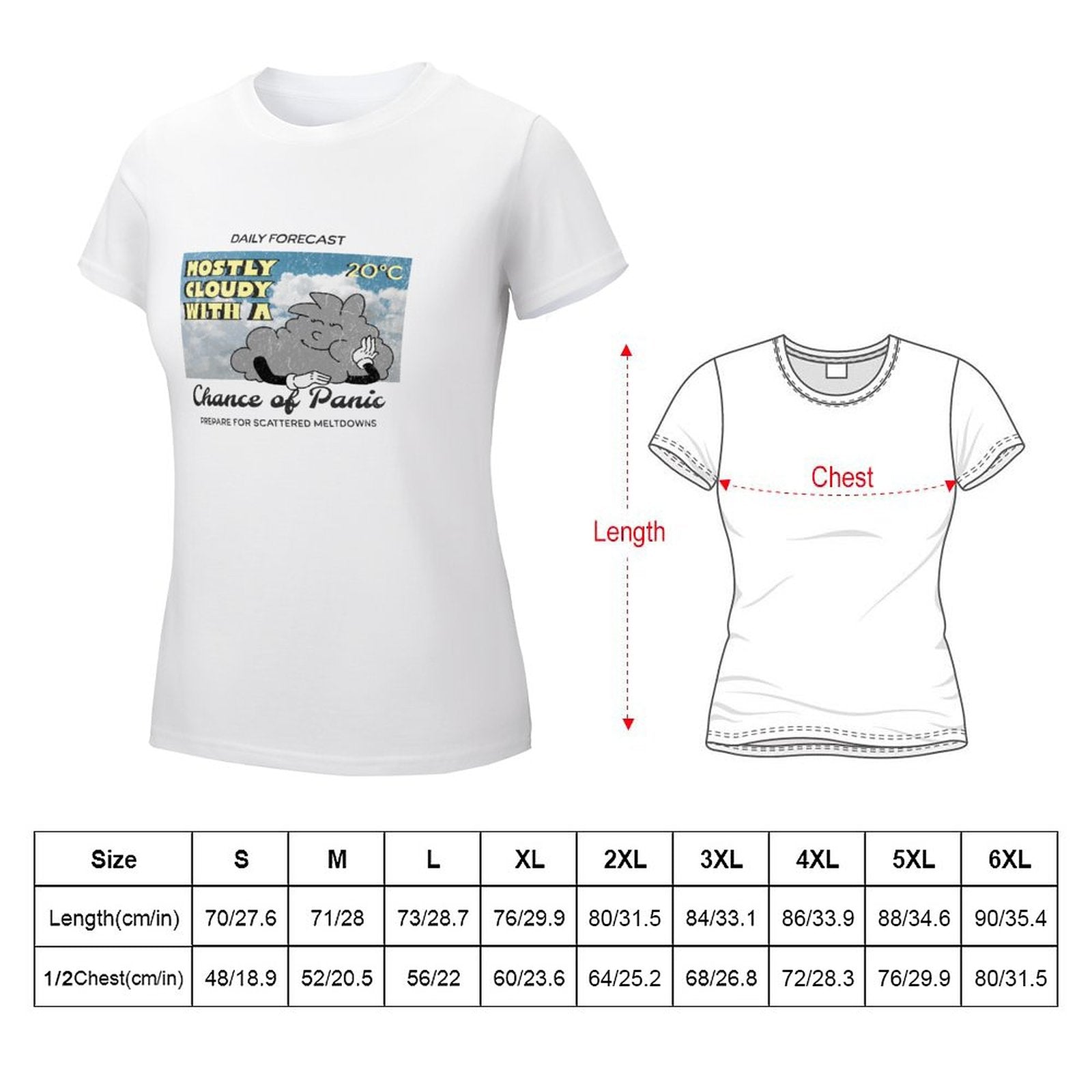 Women's T-Shirt - Daily Forecast