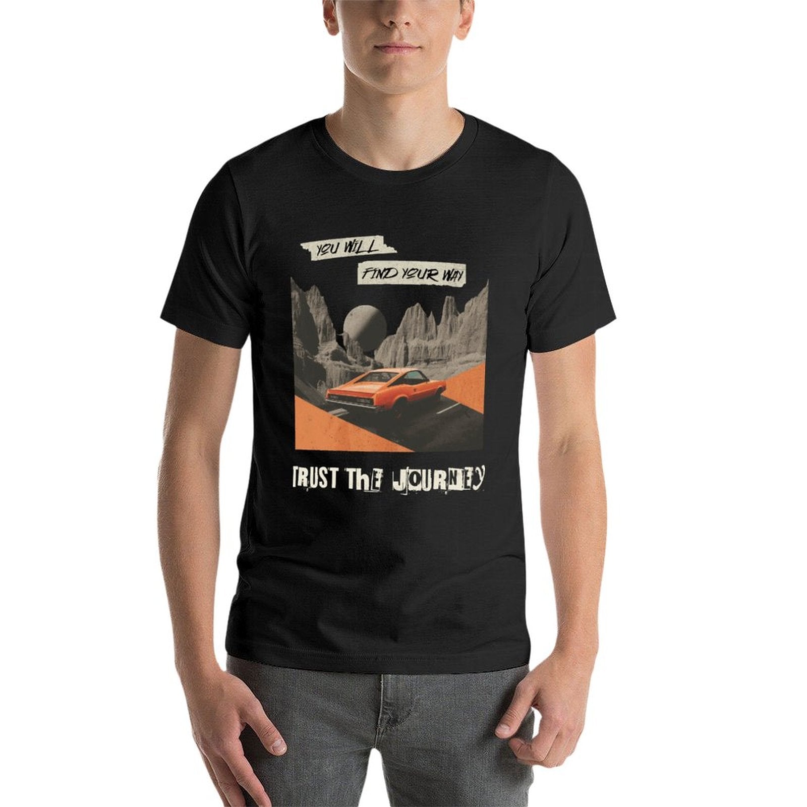 Men's Short Sleeve T-shirt - Trust the Journey