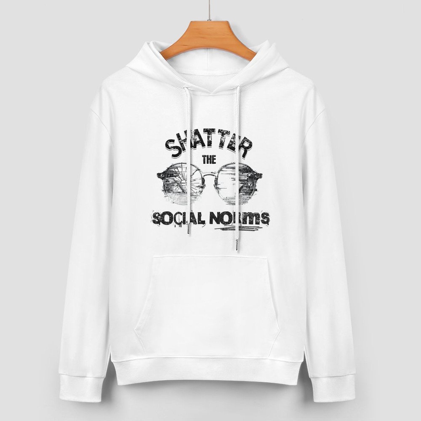 Men's Hoodie - Shatter the Social Norms