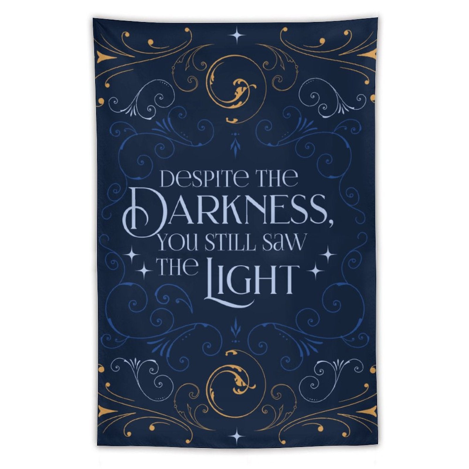 Tapestry Wall Art - Despite the Darkness